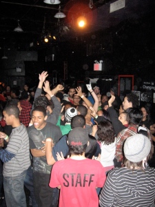 Jumping Crowd at Bronx Underground concert